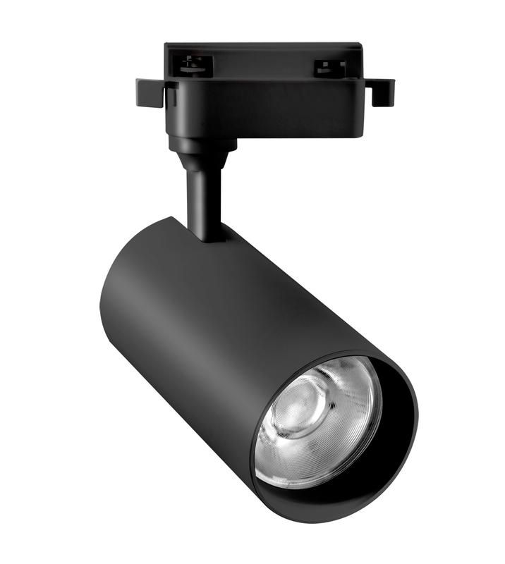 светильник светодиодный трековый ptr 0724 agro white (белое свечение) 24вт 38град. bl ip40 для растений полный спектр черн. pro jazzway 5051393 от магазина Штепсель и батарейка.