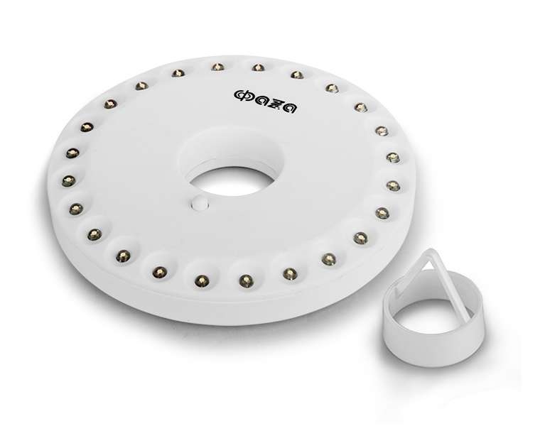 фонарь кемпинговый cf1-l24 24led 3хaa (не в компл.) блист. фаzа 2854735 от магазина Штепсель и батарейка.