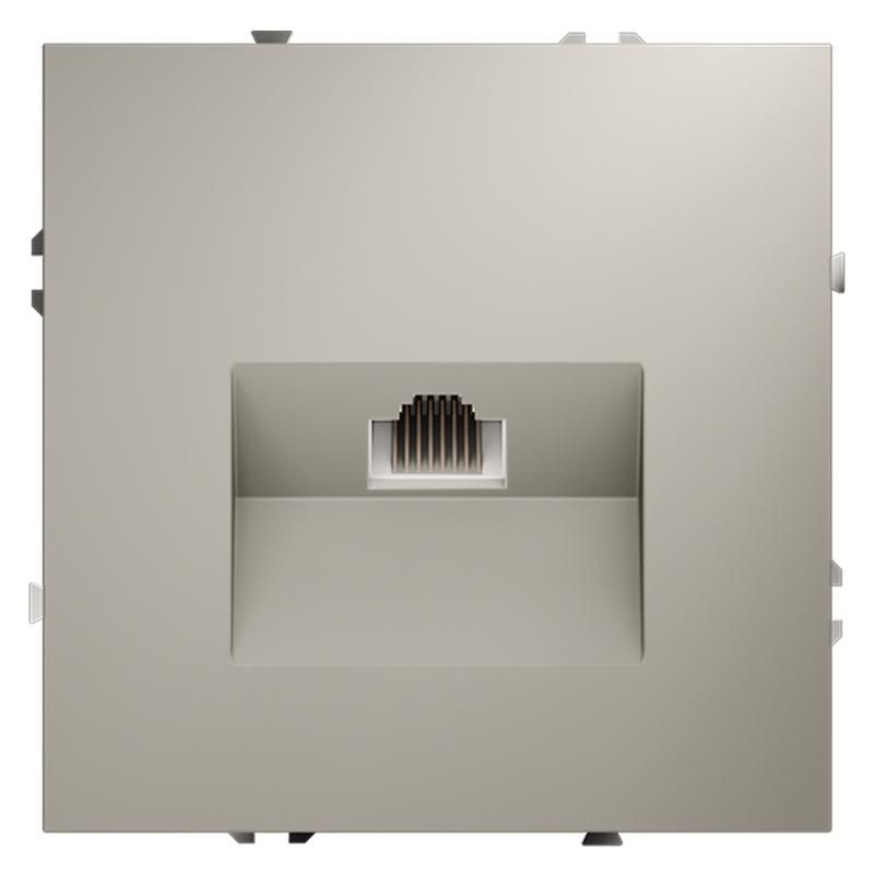 розетка компьютерная 1-м сп s70 rj45 кат.6 механизм кашемир voltum vls060103 от магазина Штепсель и батарейка.