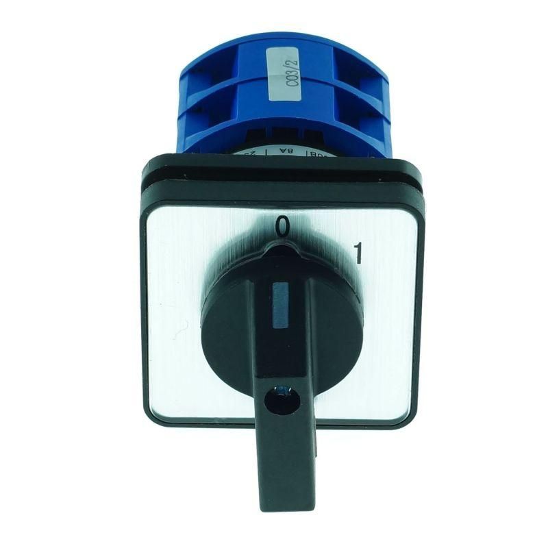 переключатель кулачковый lw32-25/c03/2 "откл-вкл" 25а 3р "откл-вкл" chint 425070 от магазина Штепсель и батарейка.