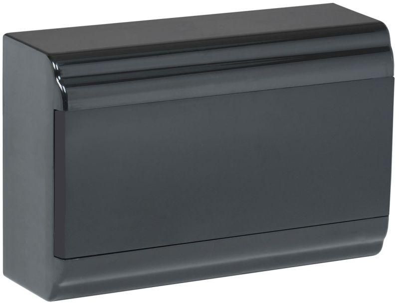 корпус модульный пластиковый щрн-п-12 ip41 навесной prime черн. iek mkp13-n-01-12-41-k02 от магазина Штепсель и батарейка.