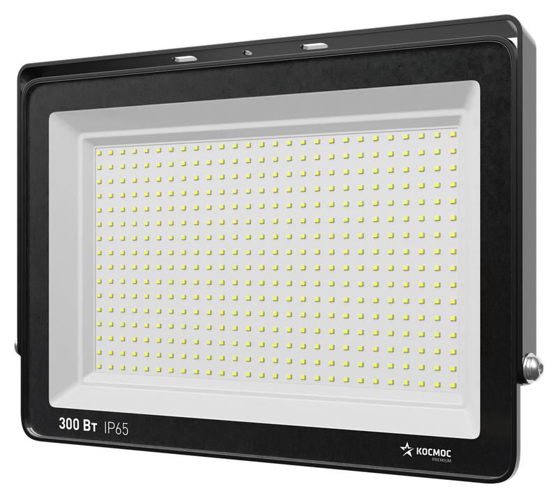 прожектор светодиодный premium 300вт 6500к 30000лм ip65 космос kos_pr_led_300 от магазина Штепсель и батарейка.