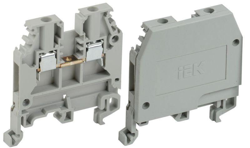 зажим наборный зни-2.5кв.мм (jxb24а) сер. iek yzn10-002-k03 от магазина Штепсель и батарейка.