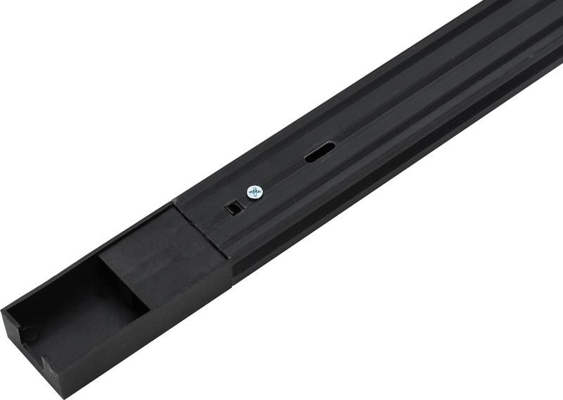 шинопровод ptr p 1m-bl черн. (пластик) 1м pro jazzway 5051997 от магазина Штепсель и батарейка.