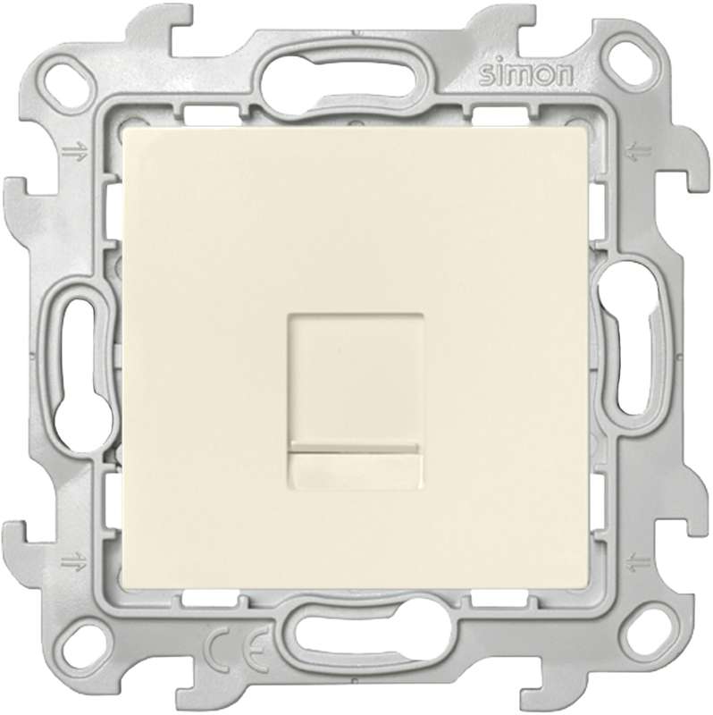 розетка компьютерная сп simon 24 rj45 кат.5e utp ip20 механизм сл. кость simon 2410598-031 от магазина Штепсель и батарейка.