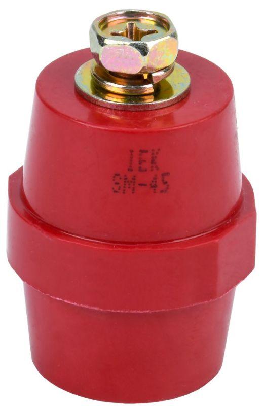 изолятор sm45 (м8) силовой с болтом iek yis11-45-14-b от магазина Штепсель и батарейка.