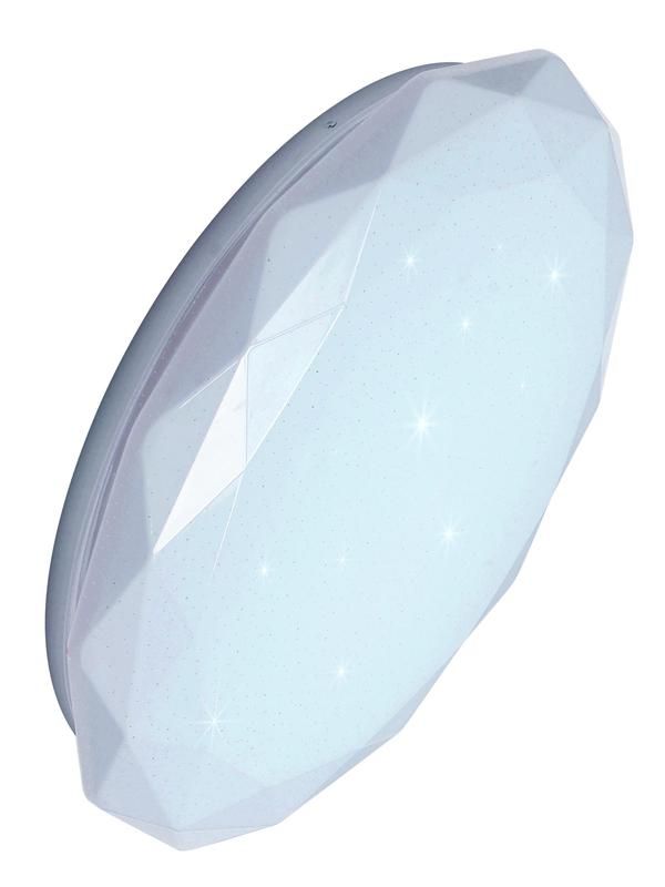 светильник светодиодный classic diamond 24вт 230в 6500к 1560лм 318х57мм настенно-потолочный космос kcdiam24w_6500 от магазина Штепсель и батарейка.