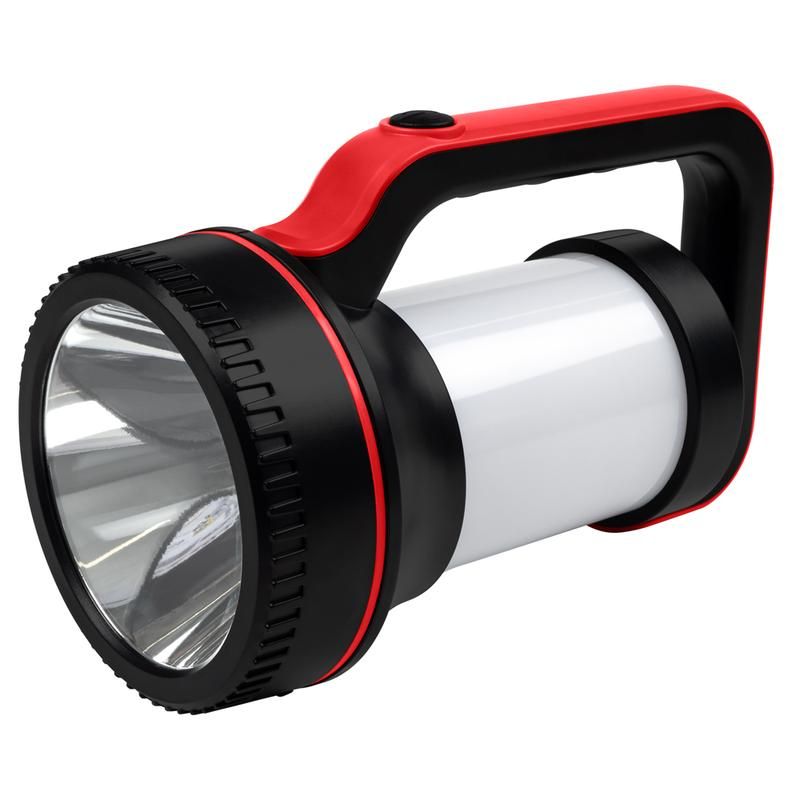 фонарь-прожектор светодиодный аккумуляторный accu5-l 7w/l30-bk 4li-ion 18650 1200ма.ч 2источника света ip20 jazzway 5048874 от магазина Штепсель и батарейка.