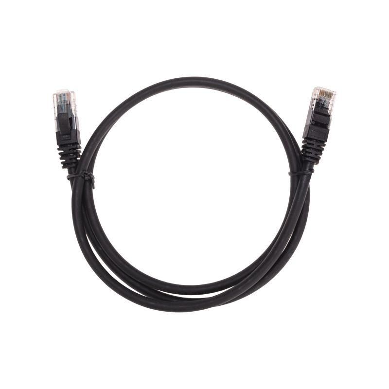 патч-корд u/utp cat 6 rj45-rj45 26awg lszh черн. 1м rexant 02-0292-1 от магазина Штепсель и батарейка.