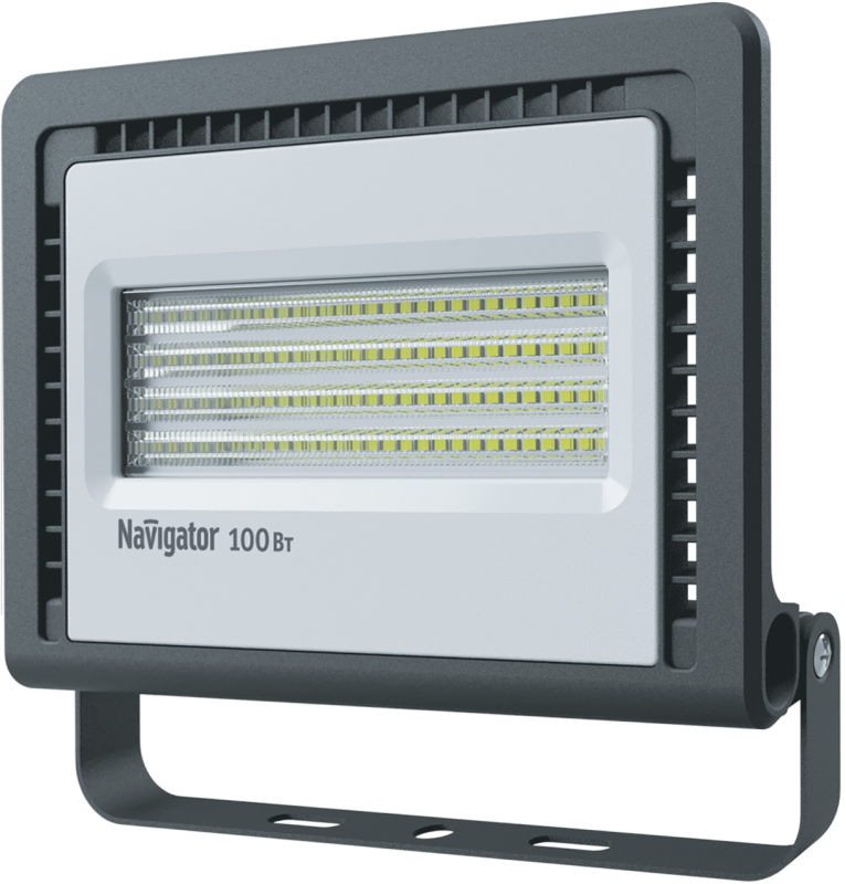прожектор светодиодный 14 150 nfl-01-100-6.5k-led 100вт 6500к ip65 8100лм черн. navigator 14150 от магазина Штепсель и батарейка.