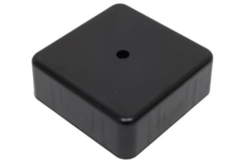 коробка распаячная км о/п 75х75х28мм черная iek от магазина Штепсель и батарейка.