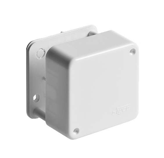 коробка распределительная оп 79х79х32мм ip40 бел. ruvinil 65004 от магазина Штепсель и батарейка.