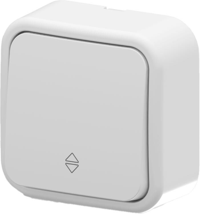 выключатель проходной 1-кл. aria ip20 бел. arvia 25 01 1000 209 от магазина Штепсель и батарейка.
