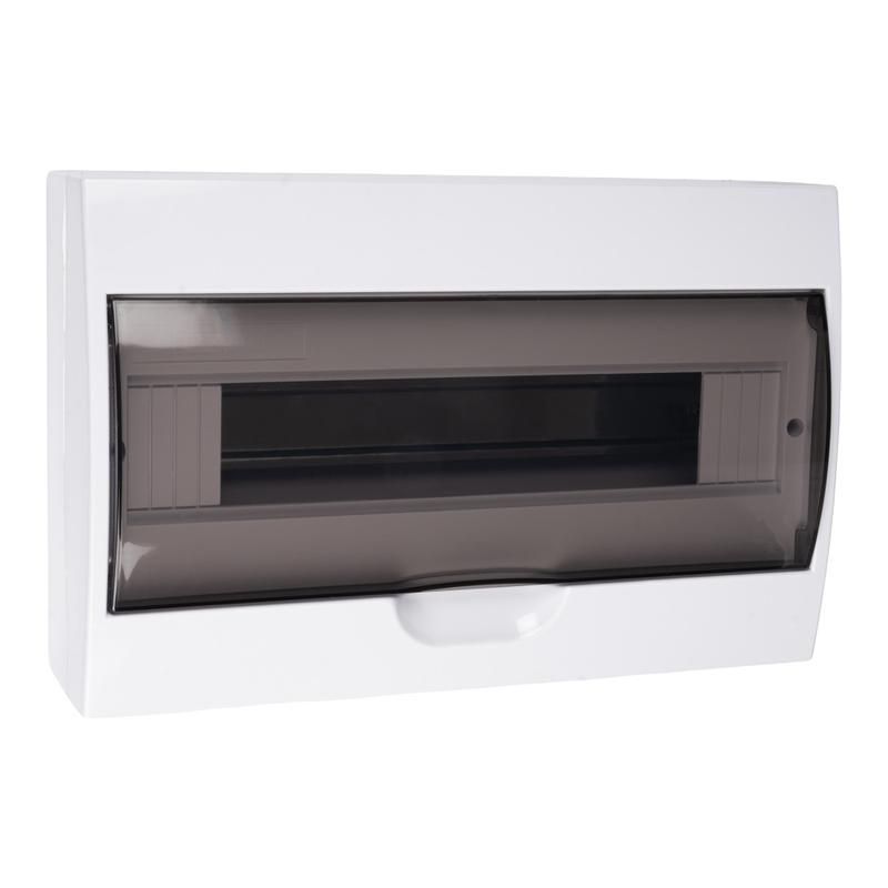 бокс модульный накладной pdb/w 1015 wh (щрн-п-15) ip41 пластик. pro jazzway 5071711 от магазина Штепсель и батарейка.