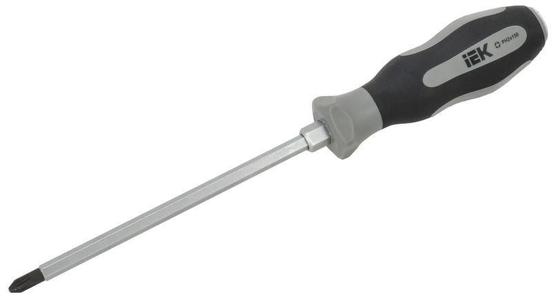 отвертка ударная ph2х150 т2 arma2l 5 iek a2l5-sc20-t2-ph-20-150 от магазина Штепсель и батарейка.