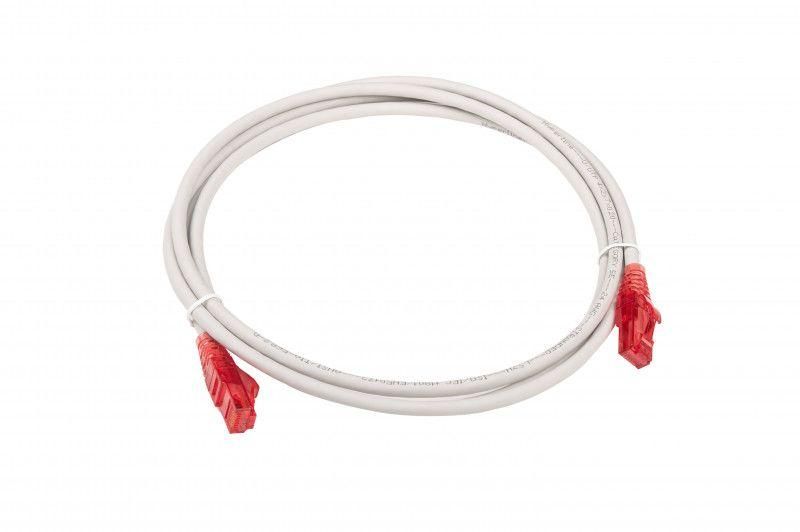 патч-корд кат.5e u/utp lszh 2м pc-lpm-utp-rj45-rj45-c5e-2m-lszh-gy сер. hyperline 42272 от магазина Штепсель и батарейка.