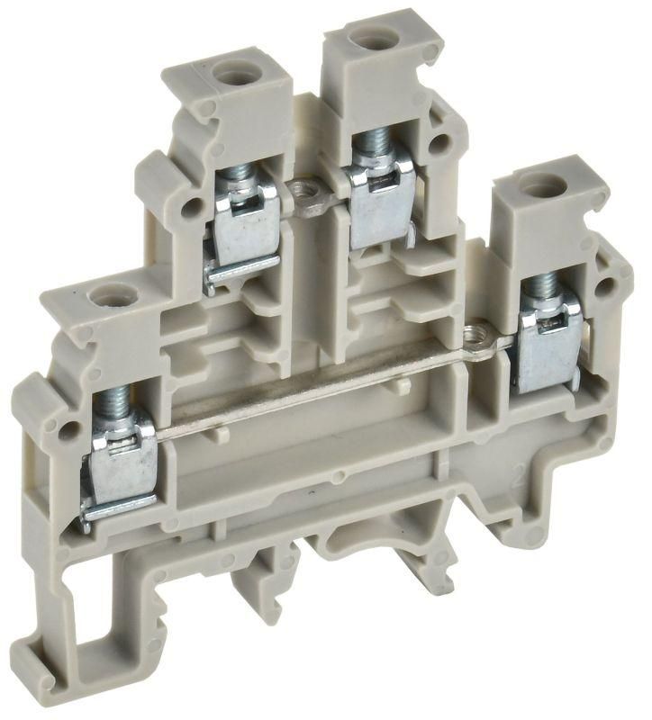 колодка клеммная cts-ml 2 ур. 4кв.мм сер. iek yct13-00-2-k03-004 от магазина Штепсель и батарейка.