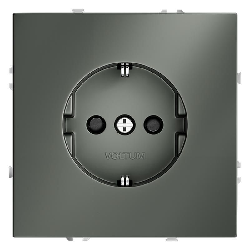 розетка 1-м сп s70 16а с заземл. защ. шторки механизм титан voltum vls040206 от магазина Штепсель и батарейка.