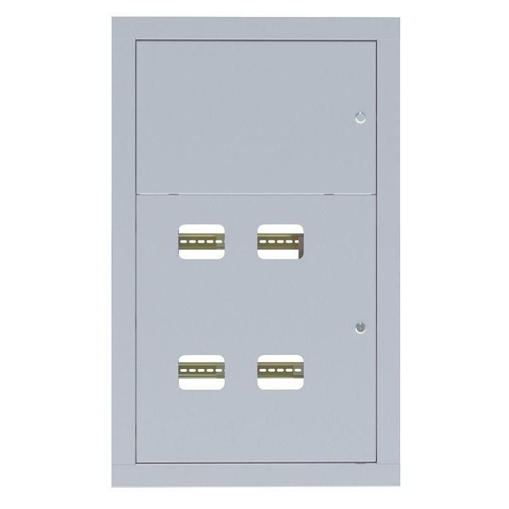 щит этажный щэ 4кв. без слабот. отсека (1010х650х160) ip31 proxima ekf mb10-v-4r от магазина Штепсель и батарейка.