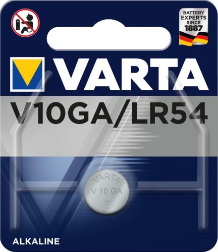 элемент питания lr54 (ag10,lr1130,189 ,gp89a ,389,sr1130w) varta от магазина Штепсель и батарейка.