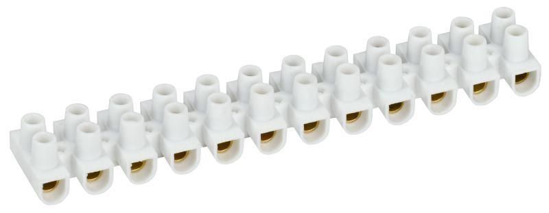 колодка клеммная зви-15 н/г 4-10кв.мм 12 пар iek uzv2-015-06 от магазина Штепсель и батарейка.