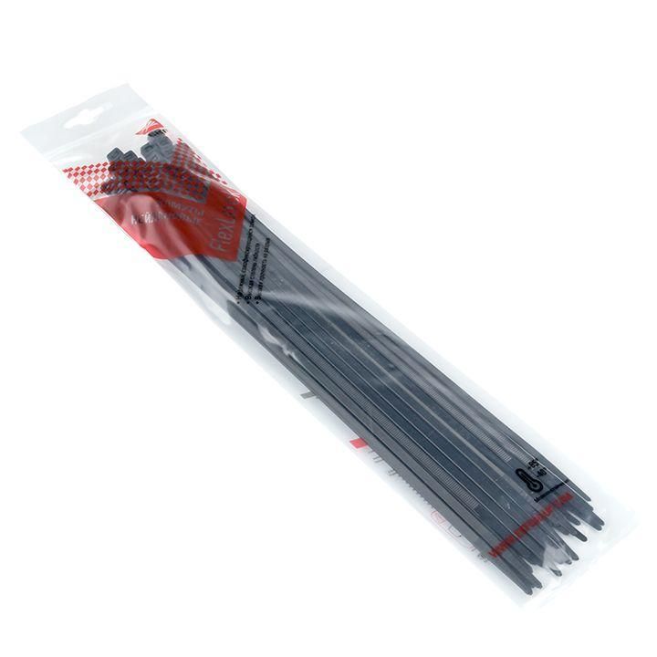 хомут p6.6 4.8x300 flexlock стандартный черн. (уп.50шт) proxima ekf plc-fl-ctsb-4.8x300-r от магазина Штепсель и батарейка.