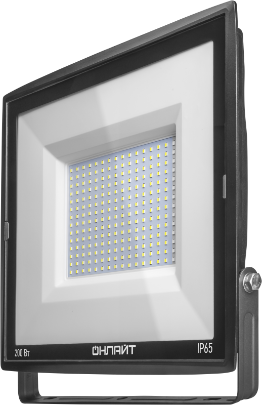 прожектор светодиодный 14 345 ofl-200-6.5k-bl-ip65-led 200вт 6500к ip65 18000лм черн. онлайт 14345 от магазина Штепсель и батарейка.