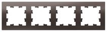 рамка 4-м atlasdesign универс. мокко se atn000604 от магазина Штепсель и батарейка.