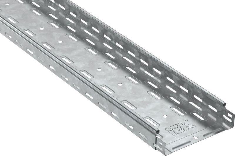 лоток листовой перфорированный 200х50 l3000 сталь 1мм hdz iek clp10-050-200-100-3-m-hdz от магазина Штепсель и батарейка.