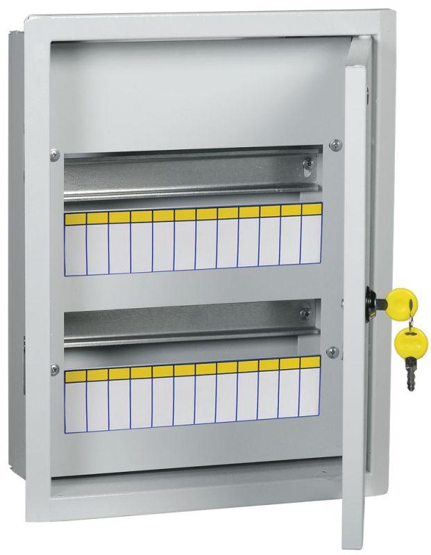 корпус металлический щрв-24 (395х310х120мм) ip31 titan 3 iek mkm14-v-24-30-t от магазина Штепсель и батарейка.