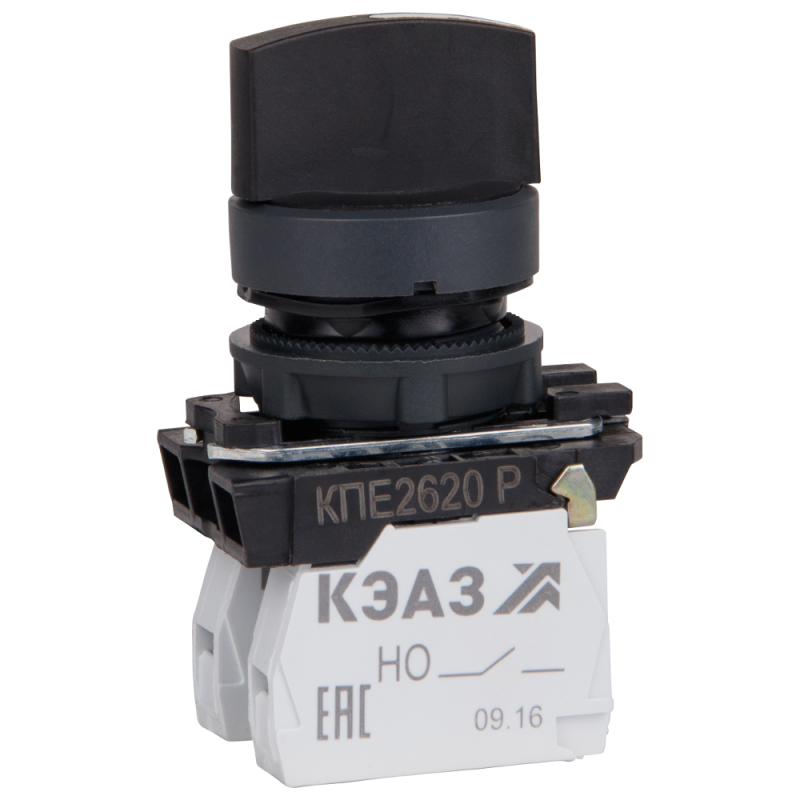 переключатель кпе2620р 2но+0нз ручка фикс 3поз ip65черн. кэаз 248267 от магазина Штепсель и батарейка.