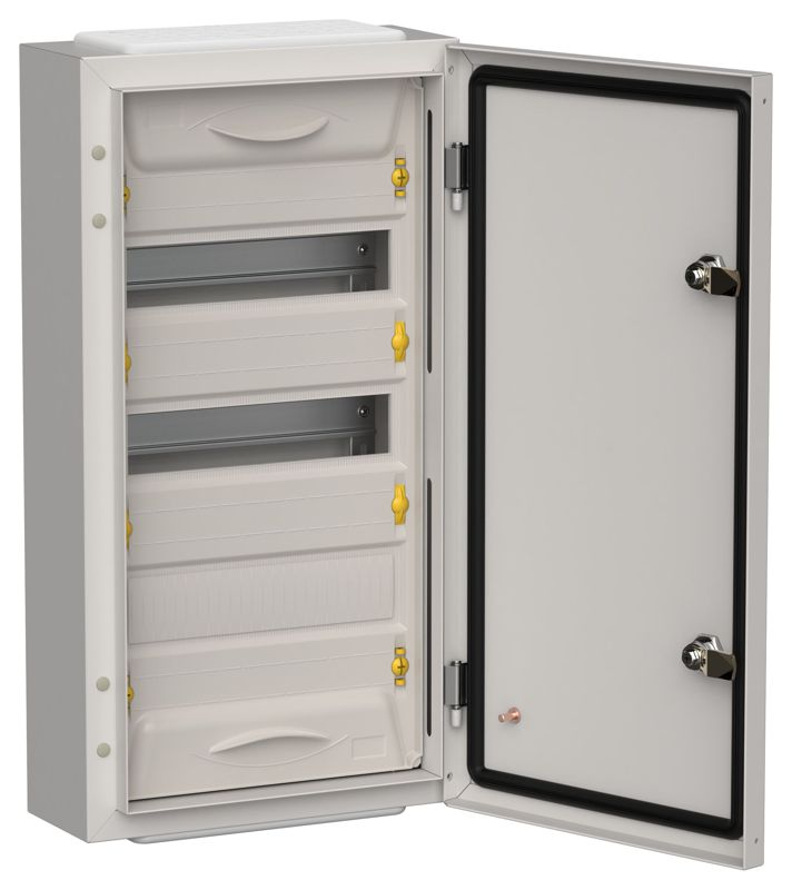 корпус щрн-36 (1х36) titan 5 585х310х140 ip54 метал. сер. iek ti5-50-n-036-54-7035 от магазина Штепсель и батарейка.