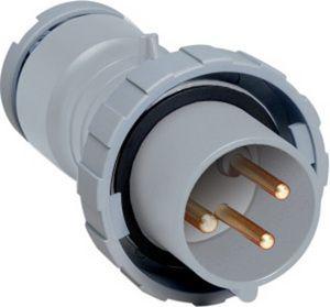 вилка кабельная 16а 2p+e ip67 3ч abb 2cma166456r1000 от магазина Штепсель и батарейка.