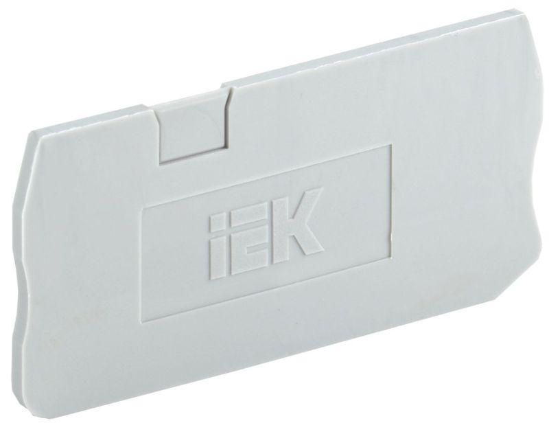 заглушка для кпи 3в-1.5/2.5 3 вывода сер. iek yzn11d-3-zgl-002-k03 от магазина Штепсель и батарейка.