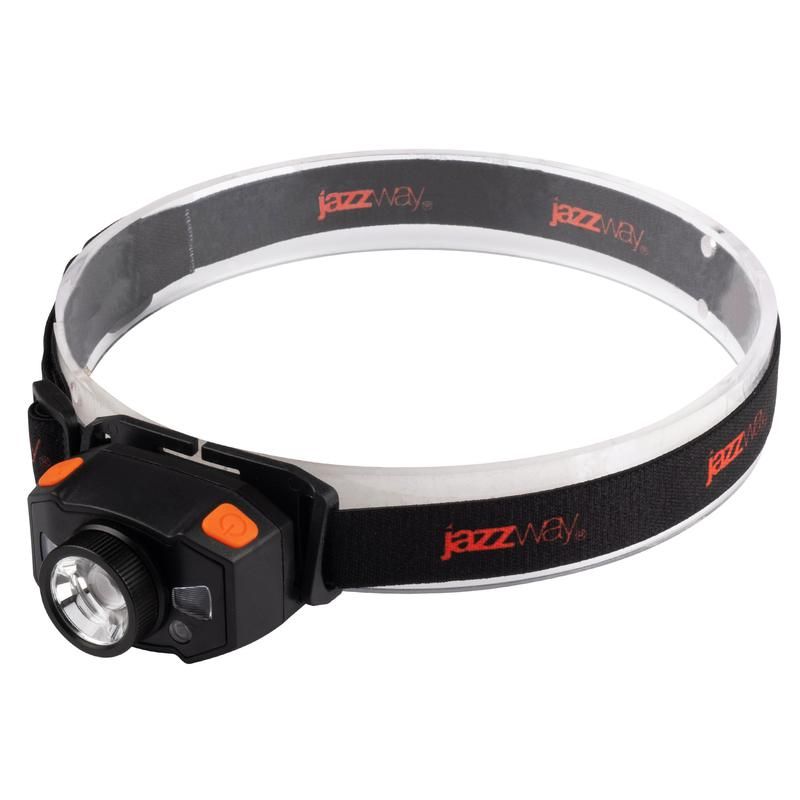 фонарь аккумуляторный налобный accuh1-l5wz-og zoom led 5вт + 2хred smd ip54 5 режимов: 100проц. 180лм 3.5ч/50проц. 110лм 5.5ч/30проц. 65лм 15ч/красн. 28ч/мигающ. красн. 12ч аккум. 0.8а.ч управл. жестами черн./оранж. jazzway 5036611 от магазина Штепсель и батарейка.