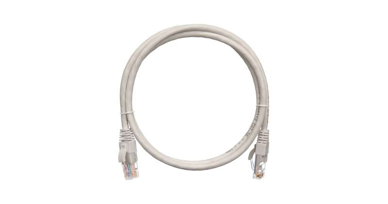 патч-корд кат.5e (класс d) u/utp 4 пары 24 awg (7х0.205мм) 100мгц 2хrj45 (8p8c) bc чистая медь lszh нг(а)-hfltx 1.5м сер. nikomax nmc-pc4ud55b-015-c-gy от магазина Штепсель и батарейка.
