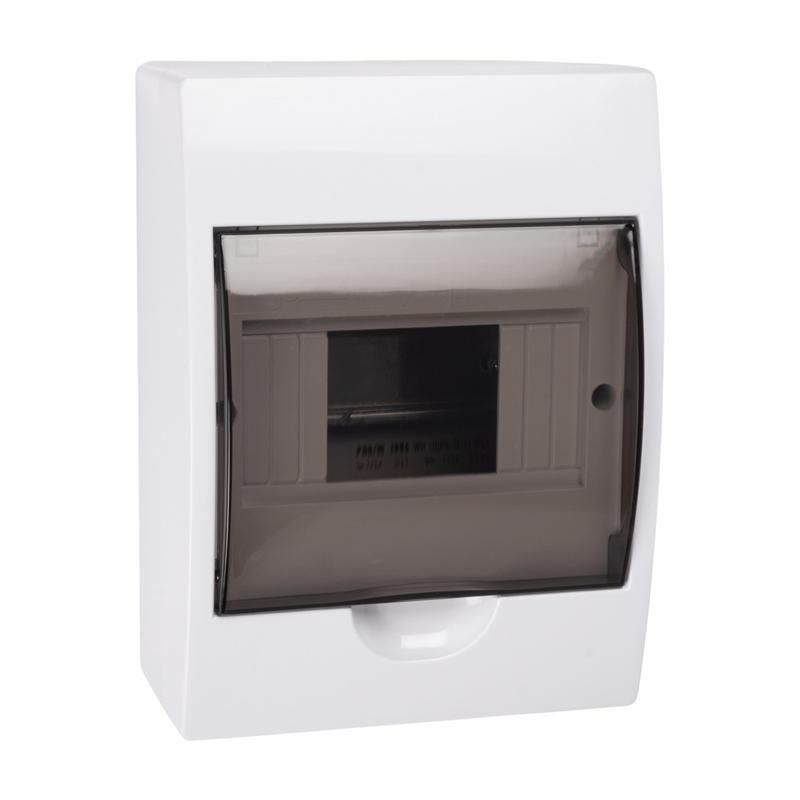 бокс модульный накладной pdb/w 1006 wh (щрн-п- 6) ip41 пластик. pro jazzway 5071650 от магазина Штепсель и батарейка.
