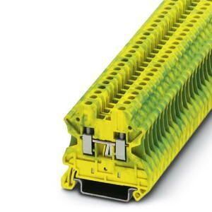 клемма защитного провода ut 2.5-pe phoenix contact 3044092 от магазина Штепсель и батарейка.