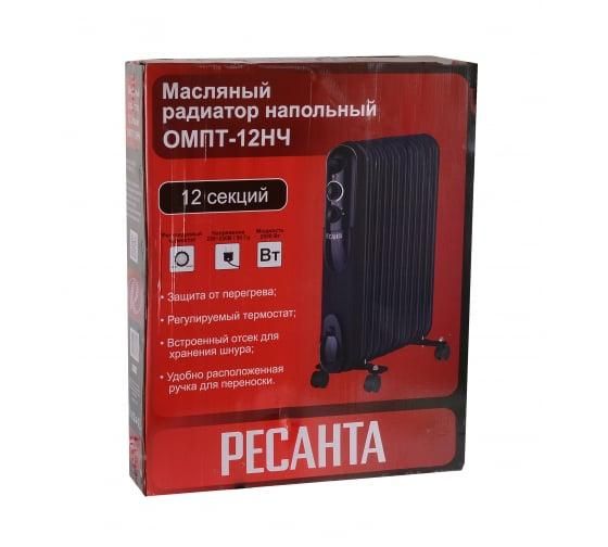 радиатор масляный омпт-12нч ресанта 67/3/15 от магазина Штепсель и батарейка.