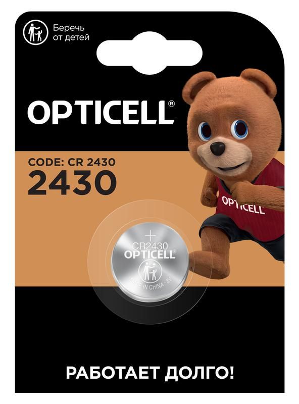 элемент питания литиевый cr2430 (блист.1шт) specialty opticell 5060009 от магазина Штепсель и батарейка.