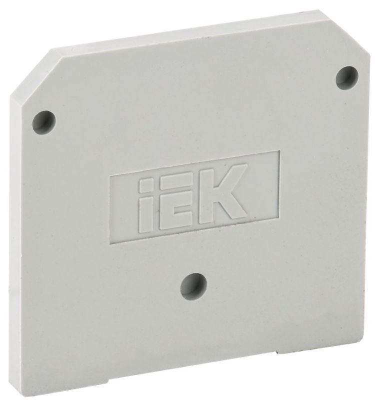 заглушка для зни-35кв.мм (jxb125а) сер. iek yzn10d-zgl-035-k03 от магазина Штепсель и батарейка.
