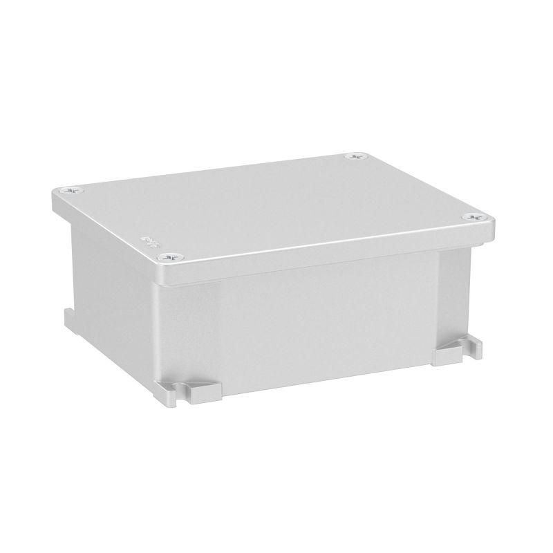 коробка ответвительная 128х103х55мм ip66 ral9006 окрашен. алюм. dkc 65301 от магазина Штепсель и батарейка.