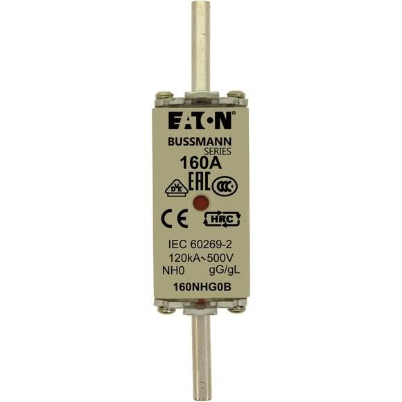 предохранитель nh 50а 500в gl/gg 0 двойн. индикация eaton 50nhg0b от магазина Штепсель и батарейка.