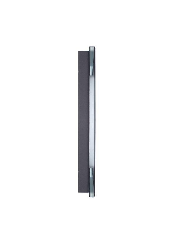 рамка 2-м brite ру-2-2-брсе стекло сер. iek br-m22-g-k03 от магазина Штепсель и батарейка.