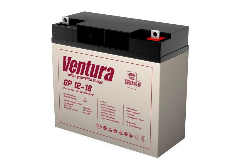 аккумулятор 12в 18а.ч gp 12-18 ventura от магазина Штепсель и батарейка.