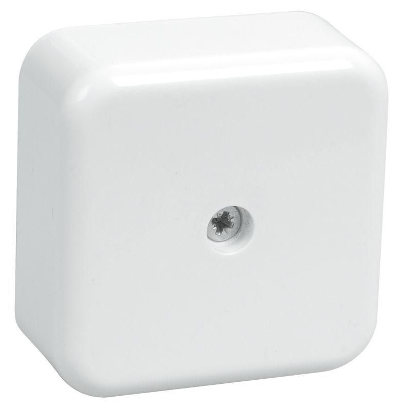 коробка распаячная оп 50х50х20 ip20 км41206-01 (4 клем. 3кв.мм) бел. iek uko10-050-050-020-k01 от магазина Штепсель и батарейка.