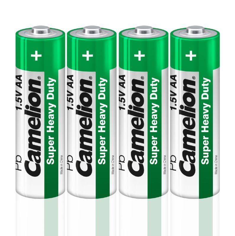 элемент питания солевой aa/r6 1.5в r6p-sp4g sr-4 (уп.4шт) camelion 1660 от магазина Штепсель и батарейка.