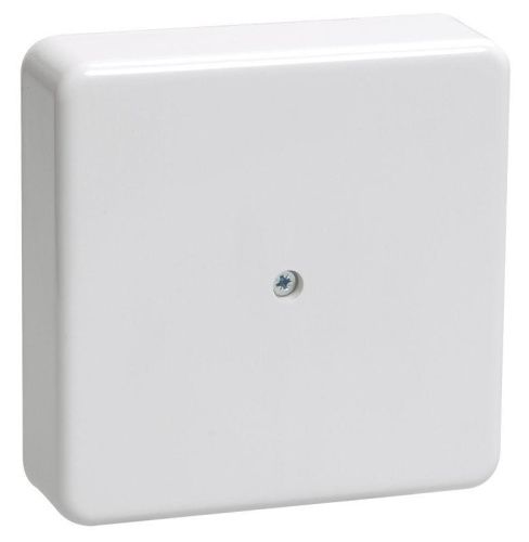 коробка распаячная оп км 100х100х29 бел. iek uko10-100-100-029-k01-e от магазина Штепсель и батарейка.