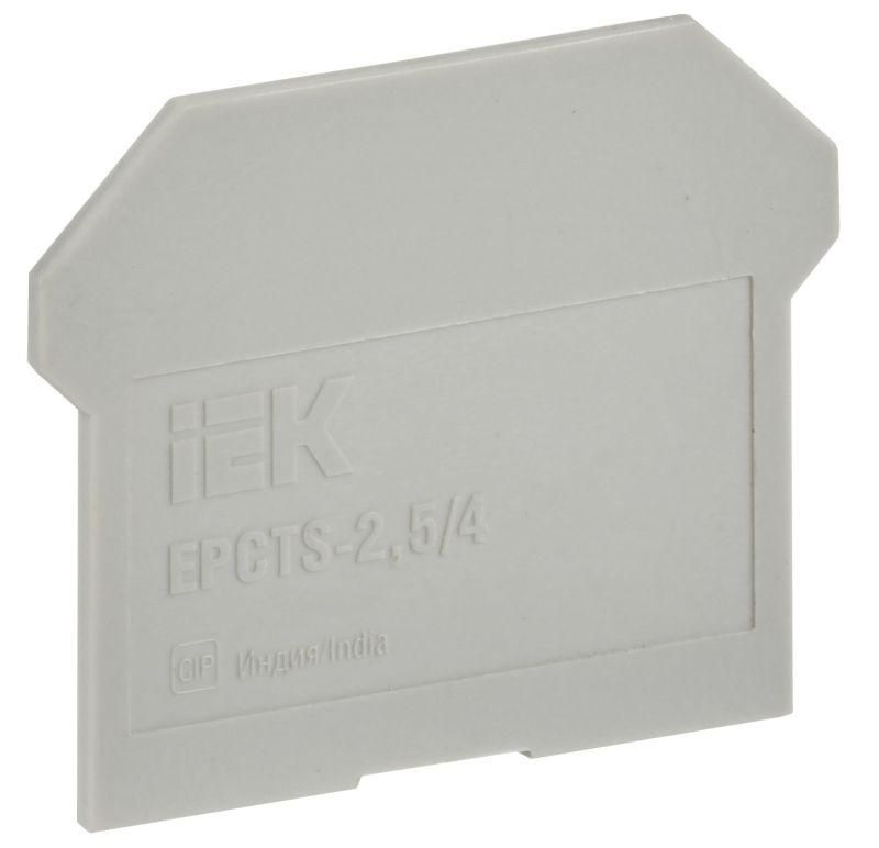 заглушка armafix для cts 2.5/4кв.мм сер. iek yct10-00-k03-002-zgl от магазина Штепсель и батарейка.