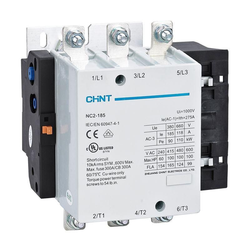 контактор nc2-185 185а кат. 380-415в ac ac-3 (r) chint 671692 от магазина Штепсель и батарейка.